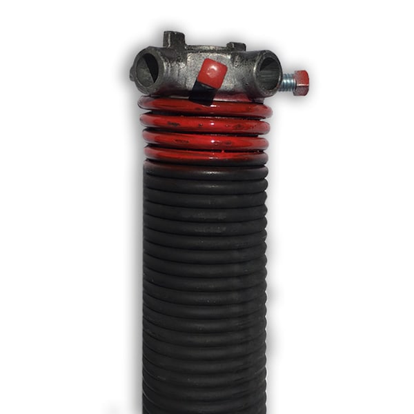 Dura-Lift 0.225 in. Wire x 2 in. D x 31 in. L Torsion Spring in Red Left Wound for Sectional Garage Doors DLTR231L - main